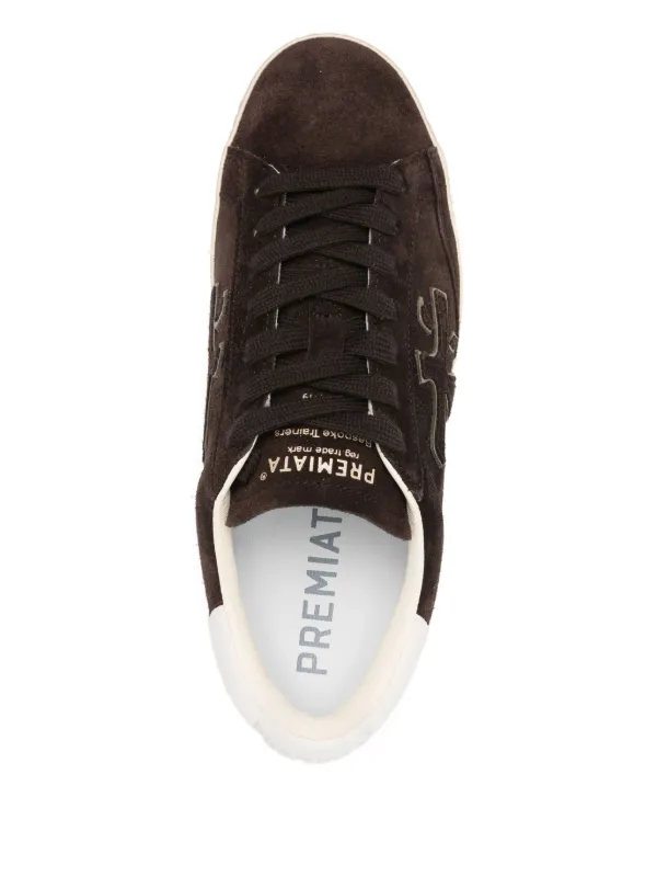 Premiata レザースニーカー | ブラウン | FARFETCH JP