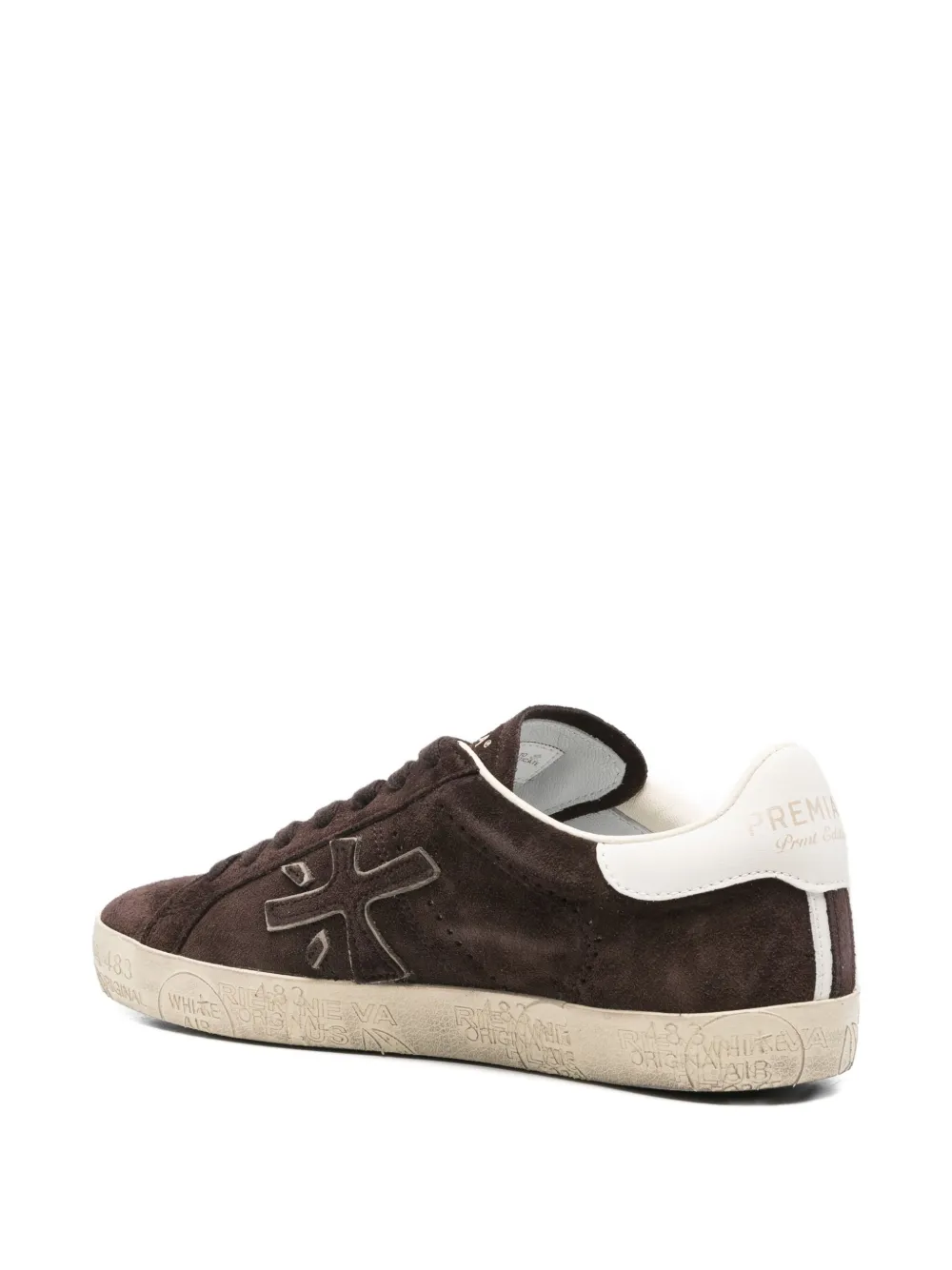 Premiata Leren sneakers Bruin