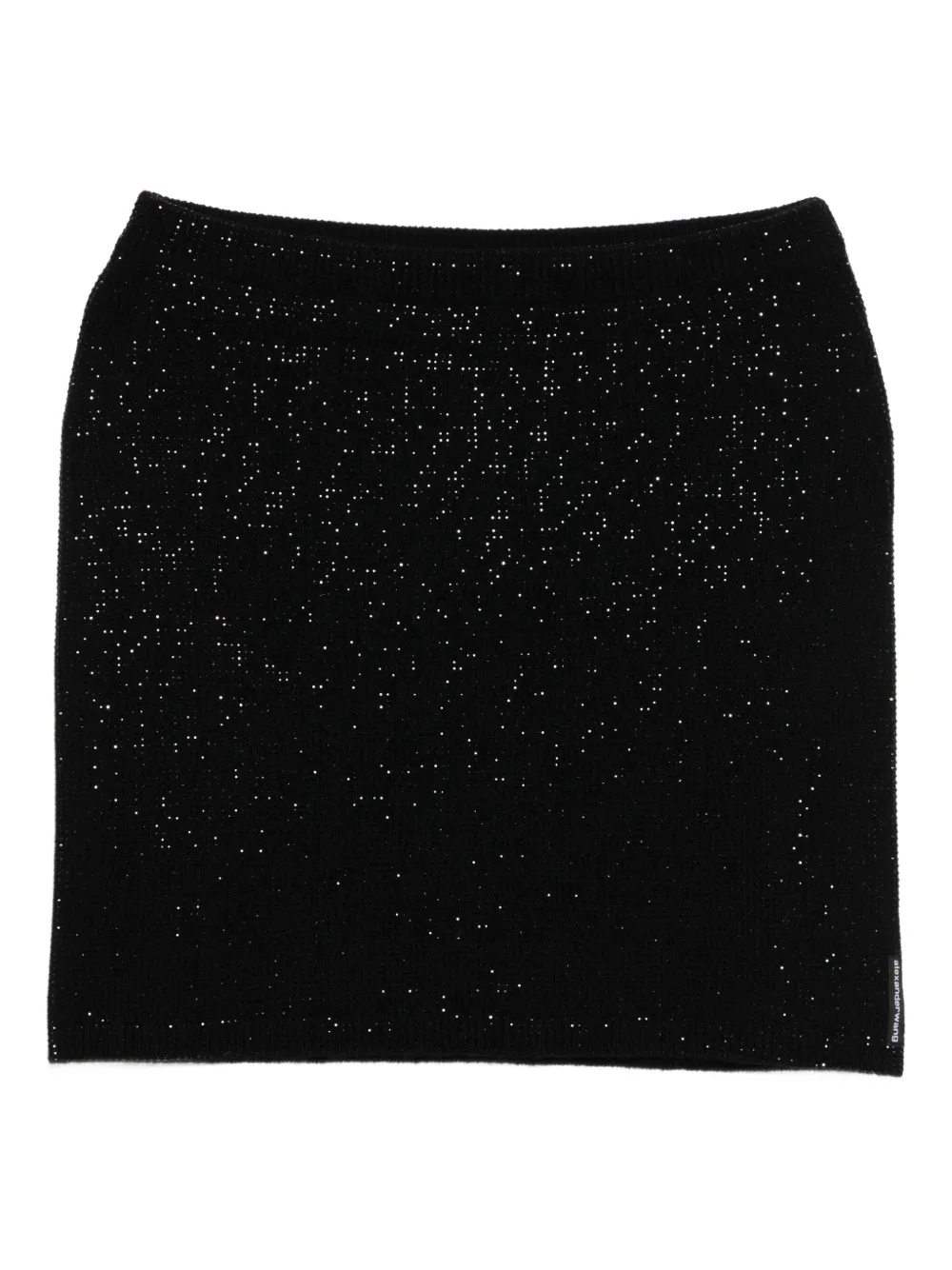 Alexander Wang crystal-embellished mini skirt | Black | Image 1