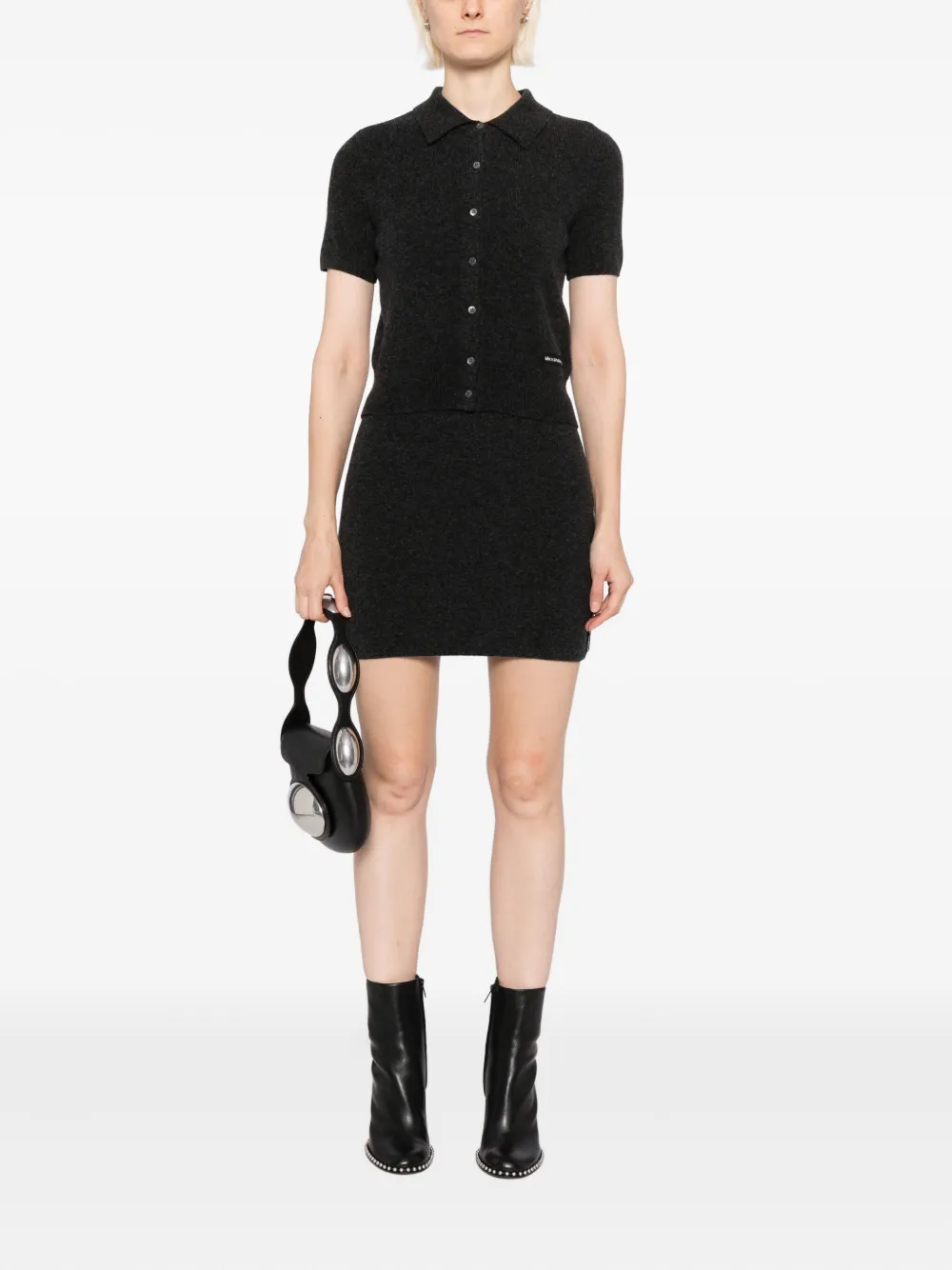 Alexander Wang Hotfix mini skirt | Fitted Skirts | Image 2