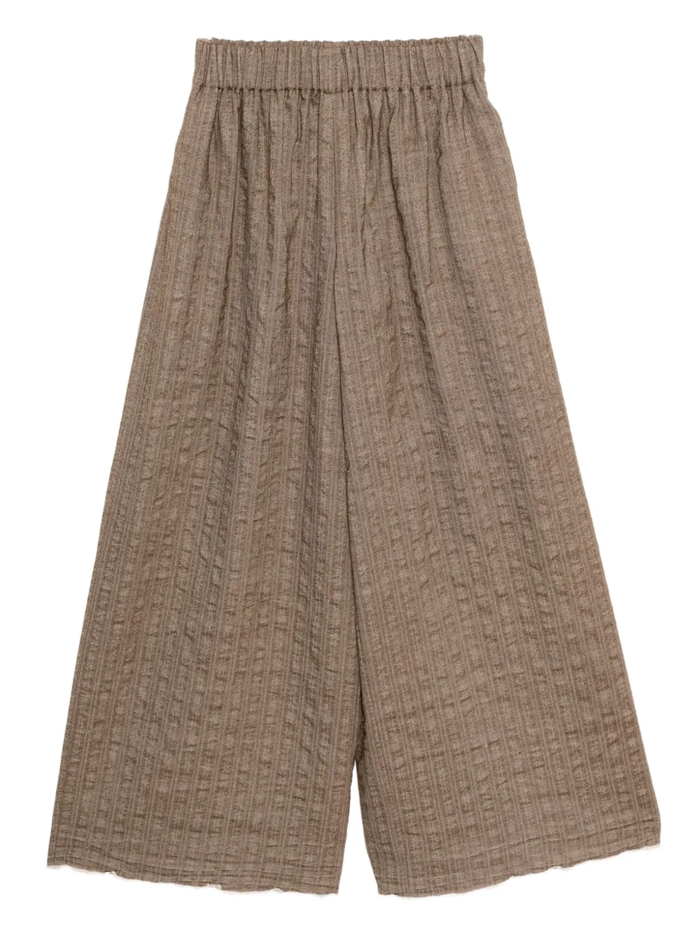 Uma Wang textured wide-leg trousers | Neutrals | Image 1
