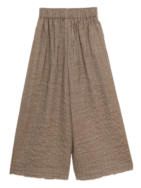 Uma Wang textured wide-leg trousers