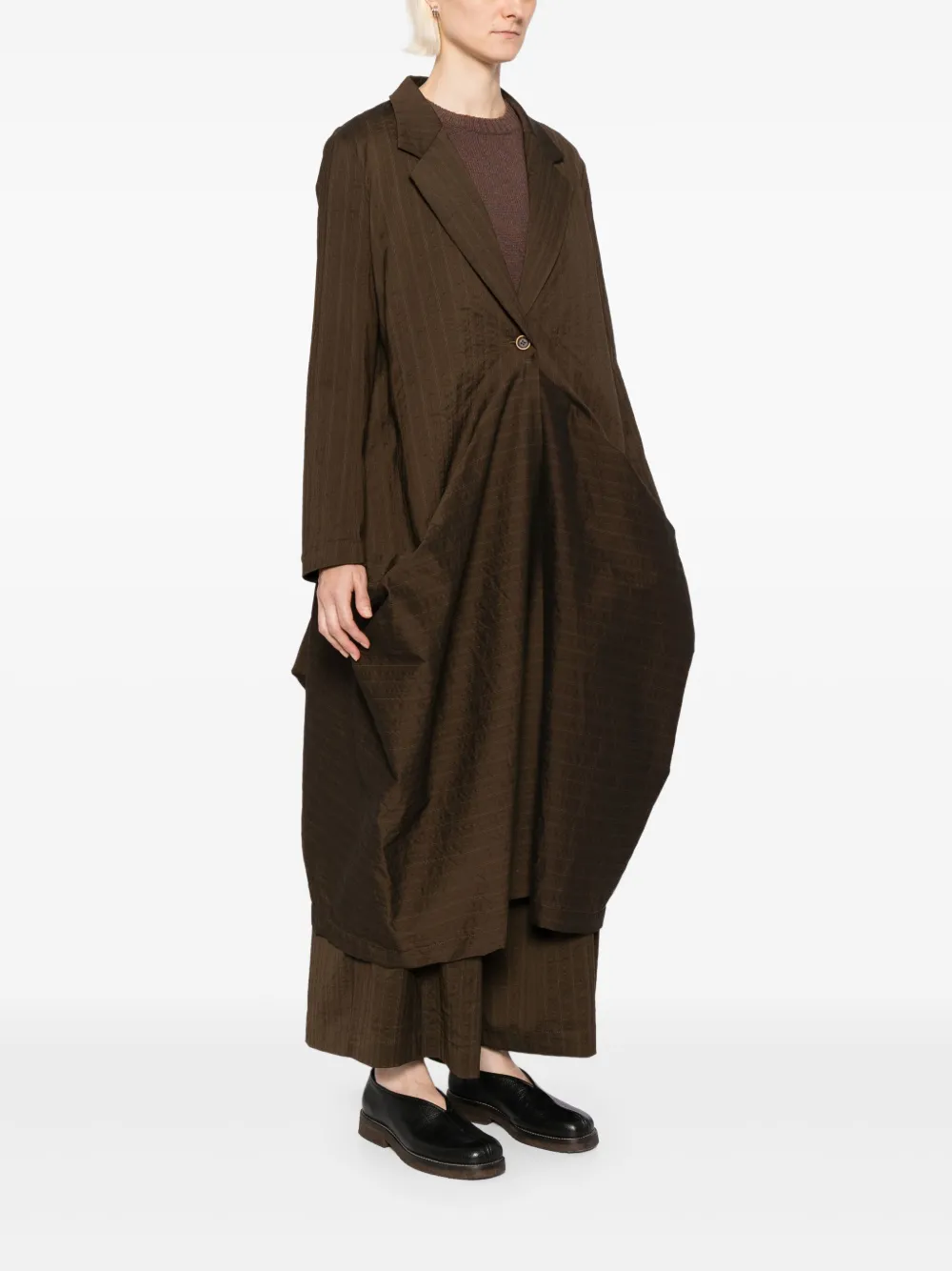 Uma Wang Cider jas Bruin