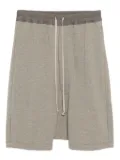 Rick Owens DRKSHDW drawstring-pod shorts - Grey