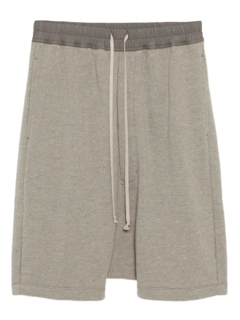 Rick Owens DRKSHDW bermudas con cordones en la pretina