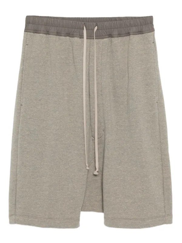 Rick Owens DRKSHDW drawstring-pod Shorts | Grey | FARFETCH