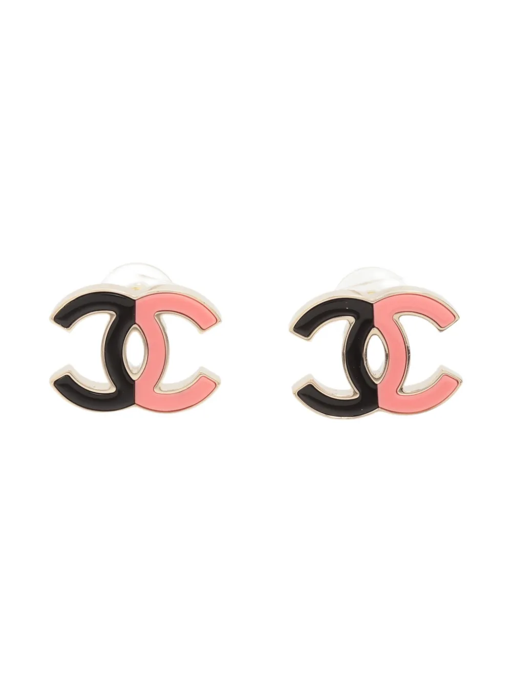 CHANEL Pre-Owned 2023 ココマーク イヤリング - ゴールドトーン CHANEL Pre-Owned 2023 ココマーク イヤリング - ゴールドトーン