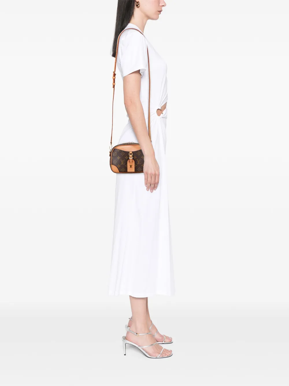 Louis Vuitton Pre-Owned 2020 Monogram Mini Deauville crossbody bag | Pre-Owned | Image 2