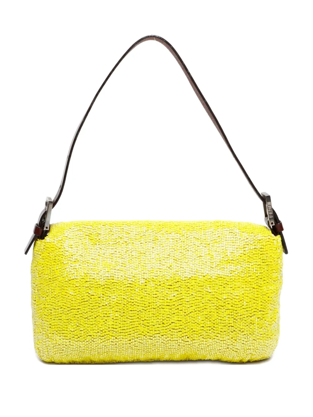 Fendi Pre-Owned 2000-2015 Mamma Baguette shoulder bag | Yellow | Image 1