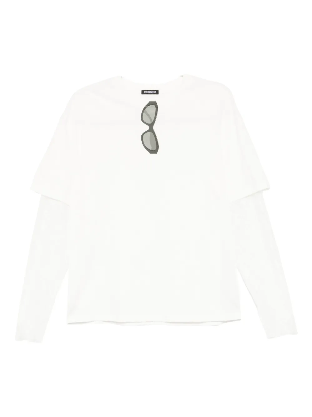 Ground Zero playera estampada | blanco | Image 1