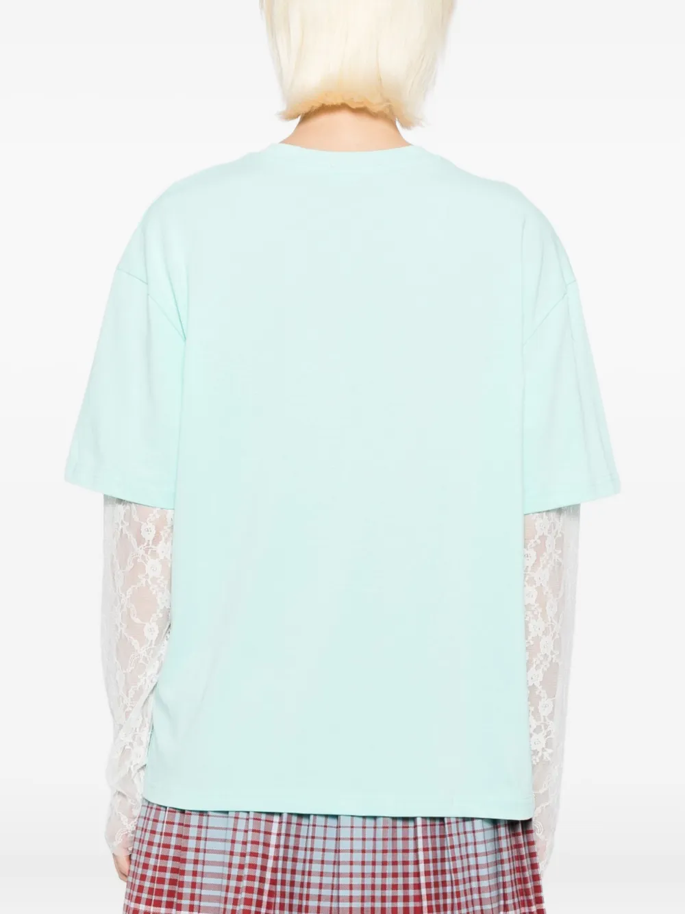 Ground Zero T-shirt met print Groen