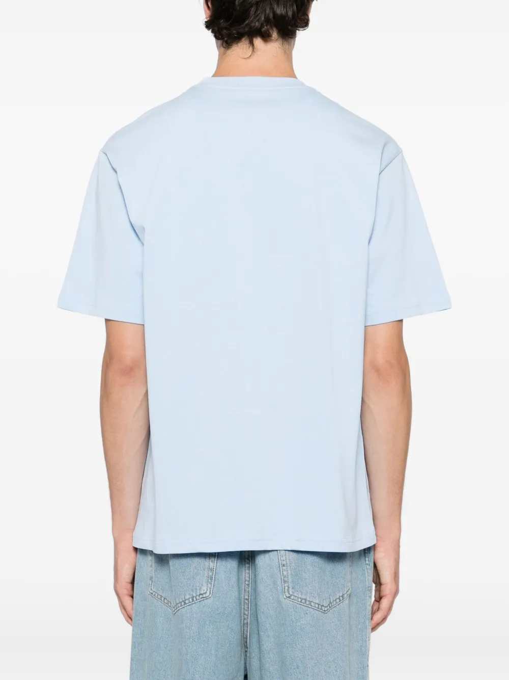 Ground Zero T-shirt met print Blauw