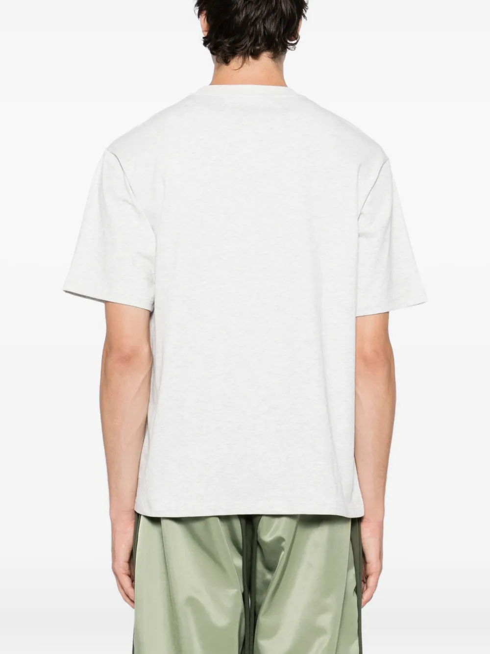 Ground Zero T-shirt met print Grijs