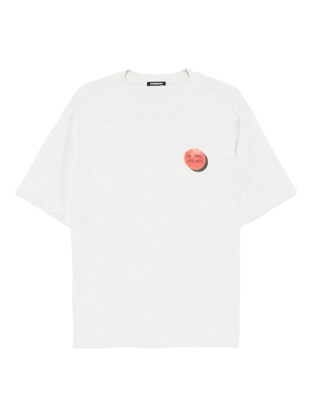 Ground Zero printed T-shirt | Grey | Image 1