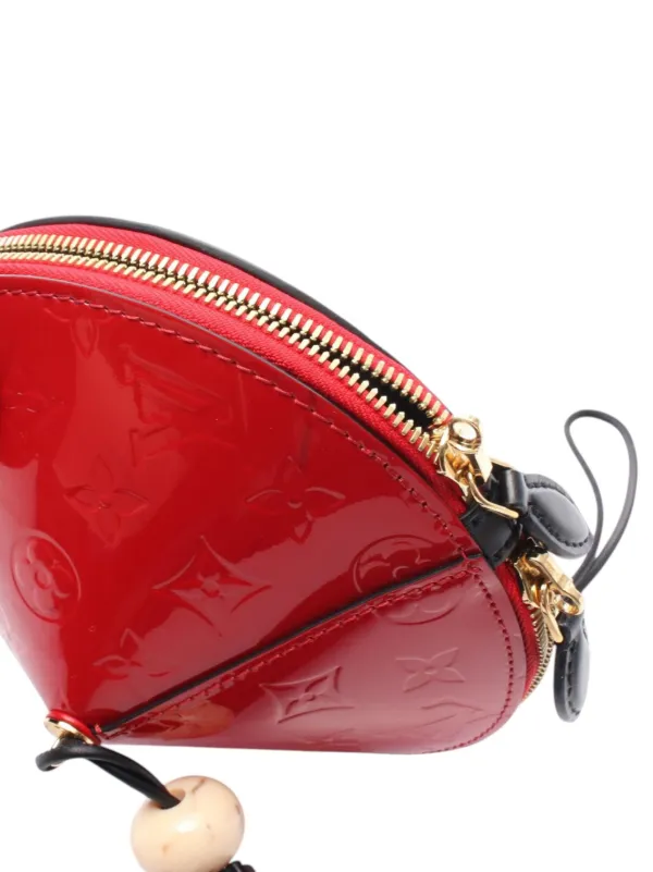 ルイヴィトン ヴェルニ 赤 バッグ 極美品 ルイヴィトン モノグラム