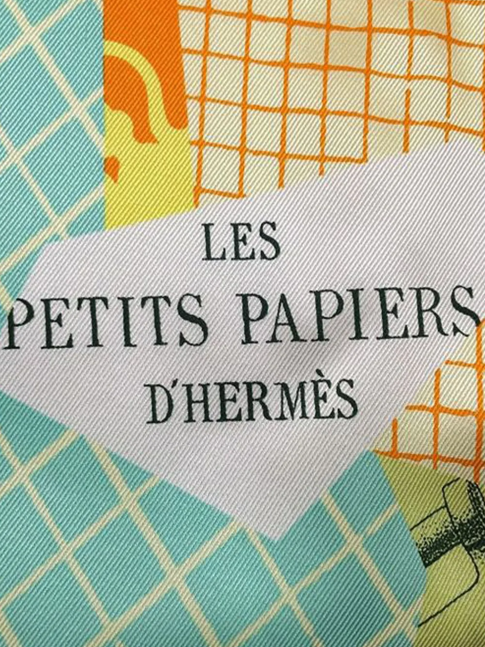 Hermès Pre-Owned 2000-2025 Les Petits Papiers Silk Scarf scarves | Image 2