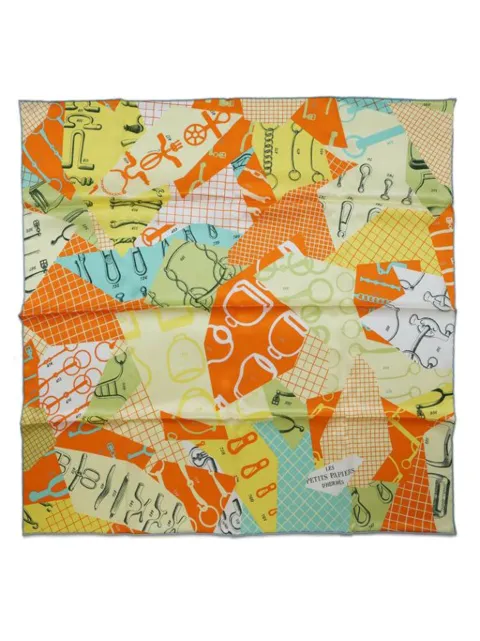 Hermès Pre-Owned 2000-2025 Les Petits Papiers Silk Scarf scarves