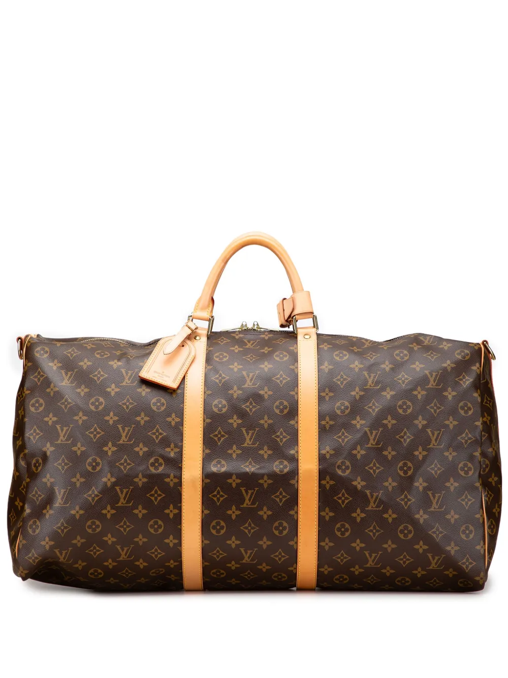 Louis Vuitton Pre-Owned 2004 Monogram Keepall Bandouliere 60 travel bag | Brown | Image 1