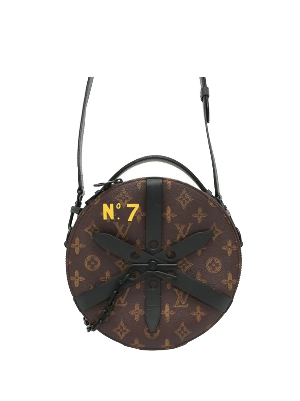 Louis Vuitton Pre-Owned 2022 Monogram Wheel Box crossbody bag | Brown | Image 1