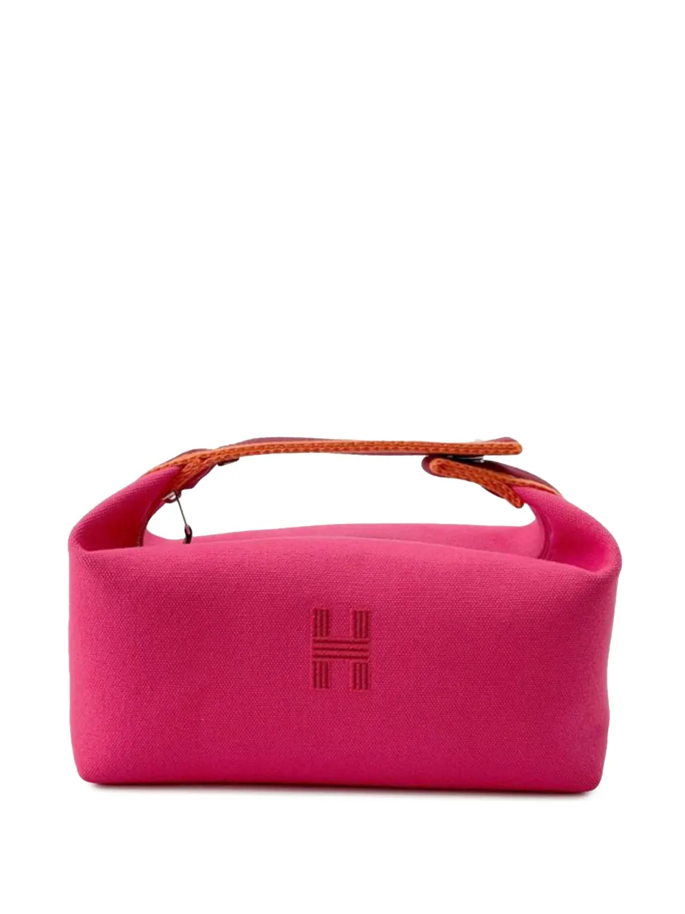 Hermès Pre-Owned 2012-2025 Small Canvas Bride A Brac Case vanity bag | Pink | Image 1