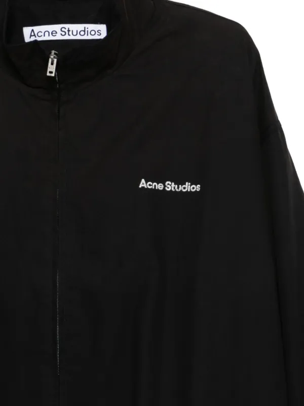 Acne Studios ジップアップ ジャケット | ブラック | FARFETCH JP