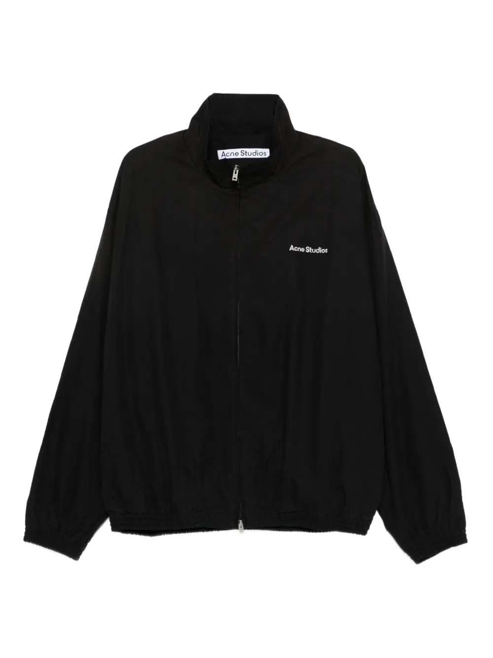 Acne Studios chamarra bordada con cierre | negro | Image 1
