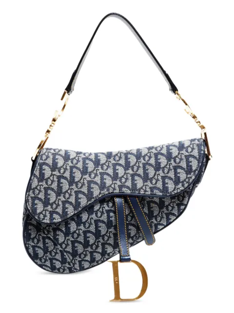 Christian Dior Pre-Owned 2000-2020s Saddle Trotter Oblique shoulder bag
