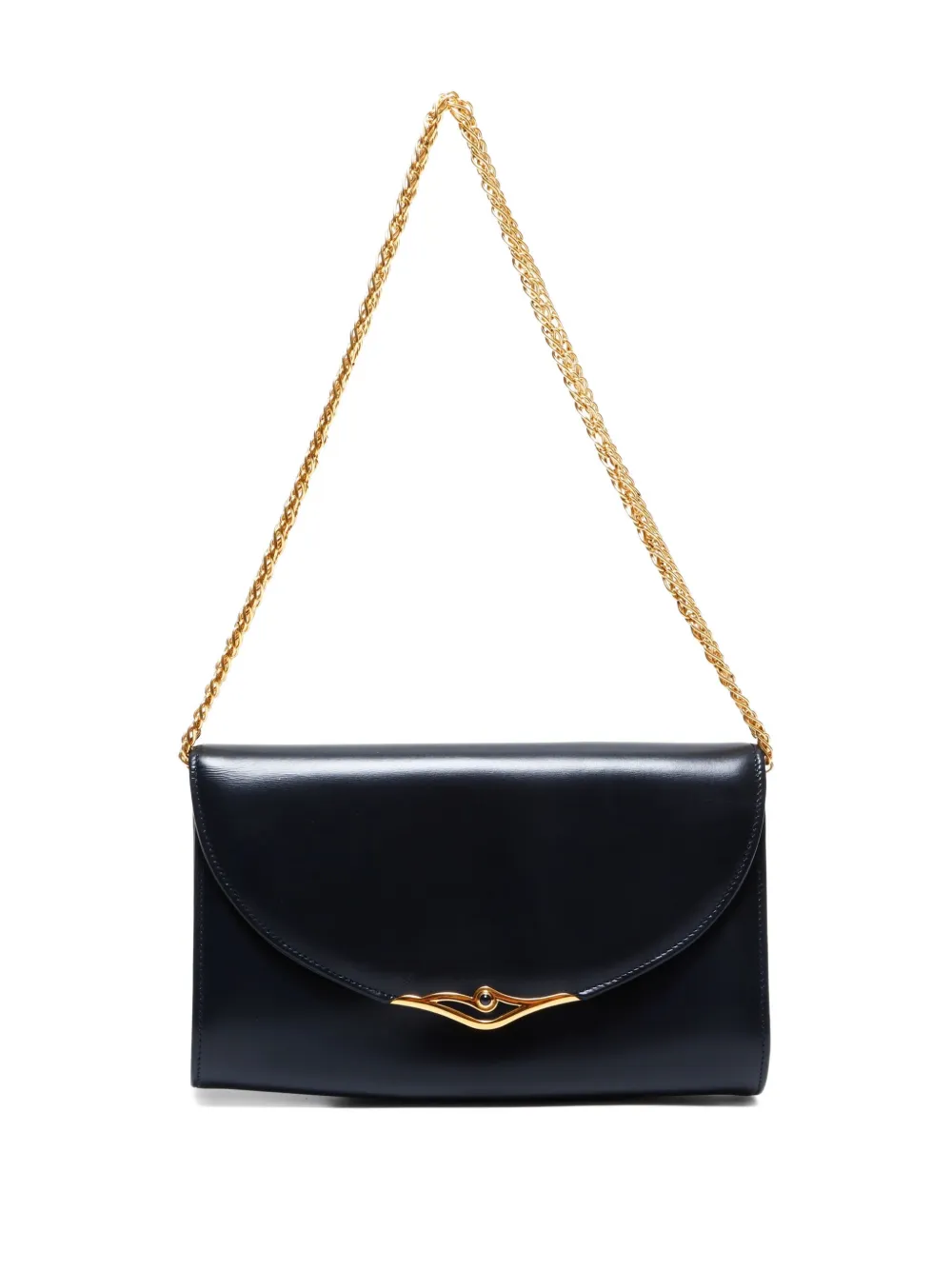 Cartier 1990s Sapphire curved-flap chain shoulder bag | Pre-Owned | Image 2