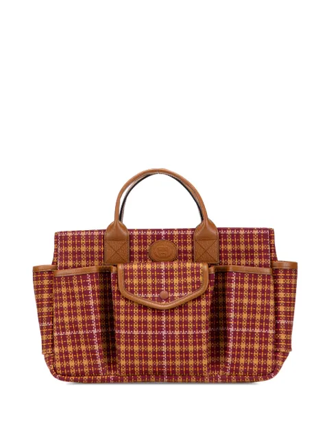 Gucci Pre-Owned 2016-2025 Checkered Wool Childrens Pocket handbag