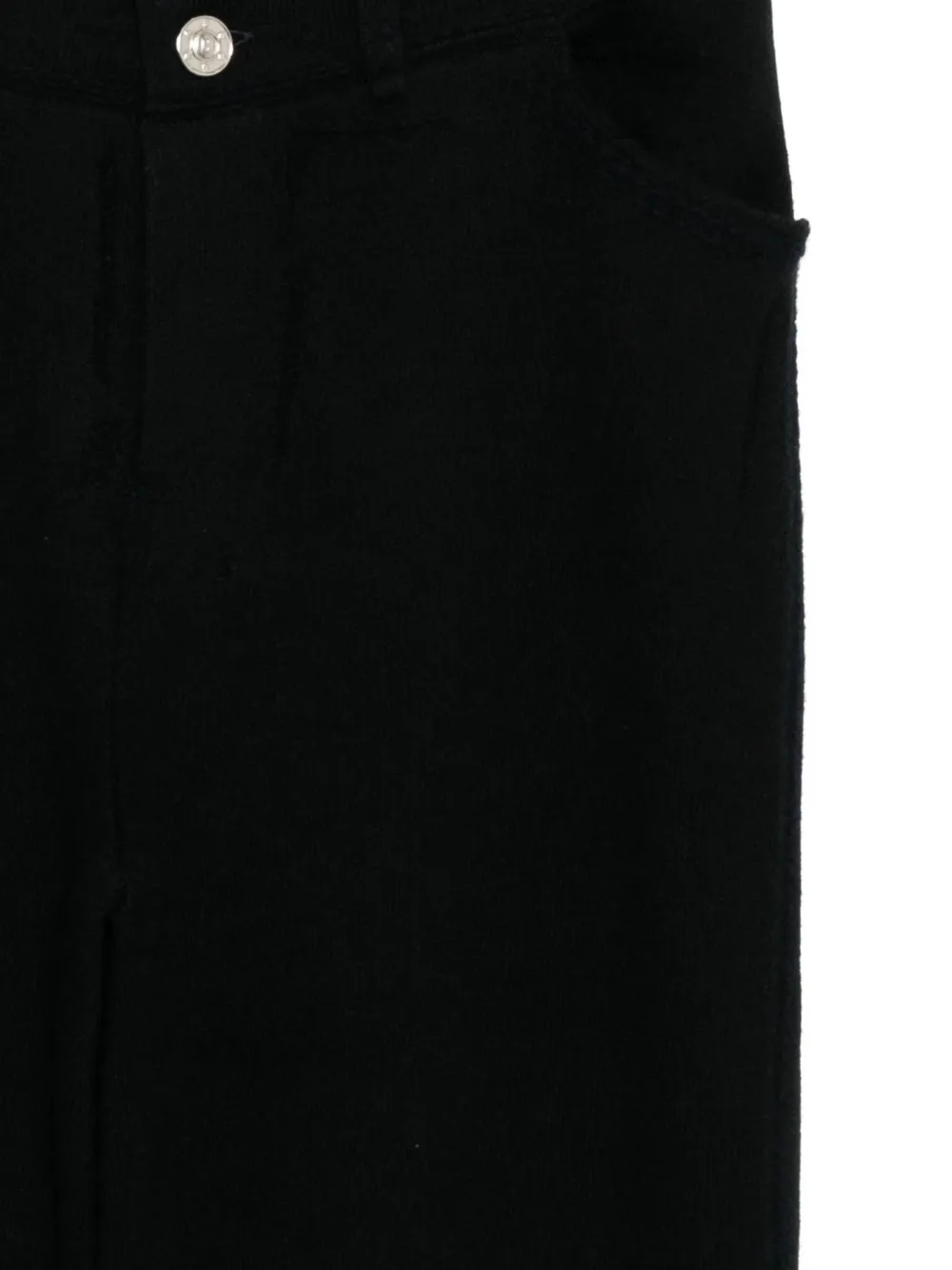 Barrie Gebreide broek Zwart