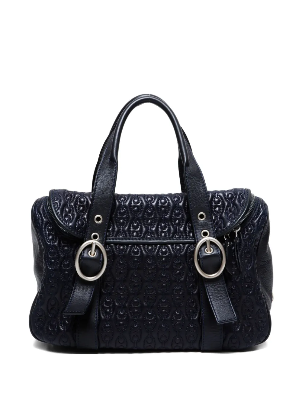 Celine Pre-Owned 2000's embossed-leather tote bag | Blue | Image 1