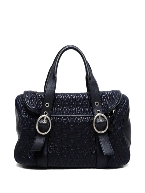 Celine Pre-Owned 2000's embossed-leather tote bag