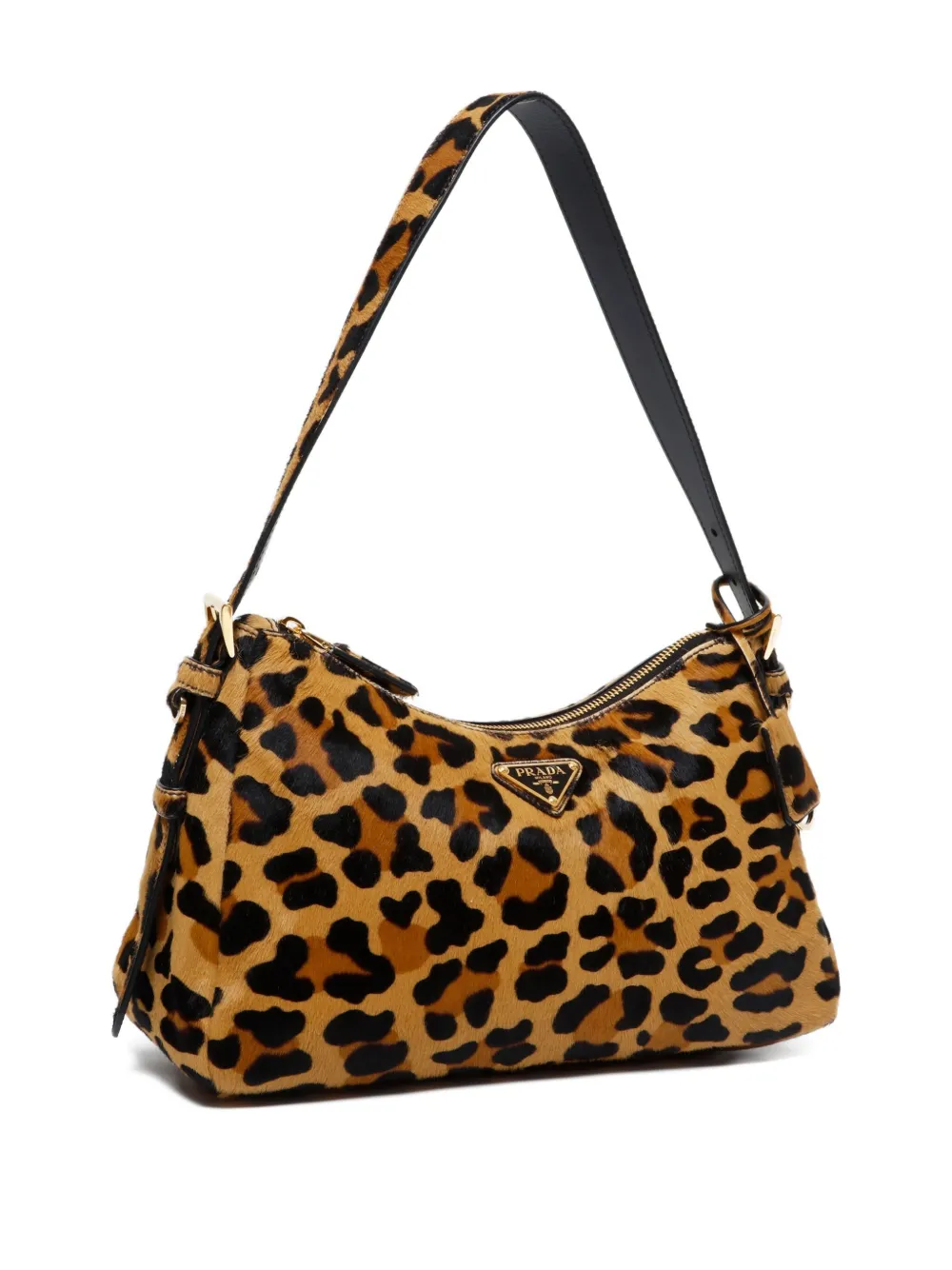Pre-owned Prada 2020s Re-edition Shoulder Bag In Brown