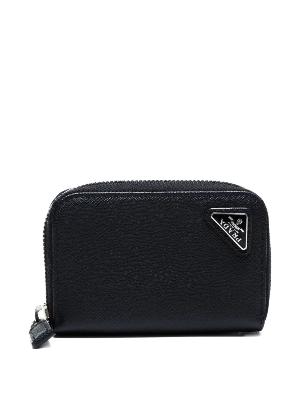 Prada Pre-Owned 2020-2025 triangle-logo wallet | Black | Image 1