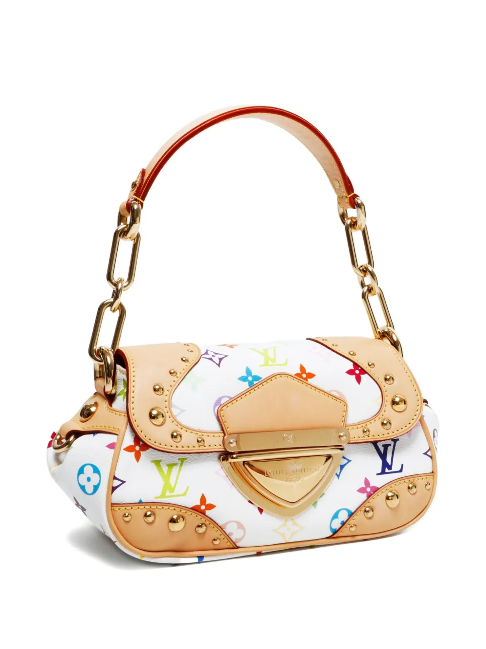 Pre-owned Louis Vuitton 2007 Marilyn Shoulder Bag In White