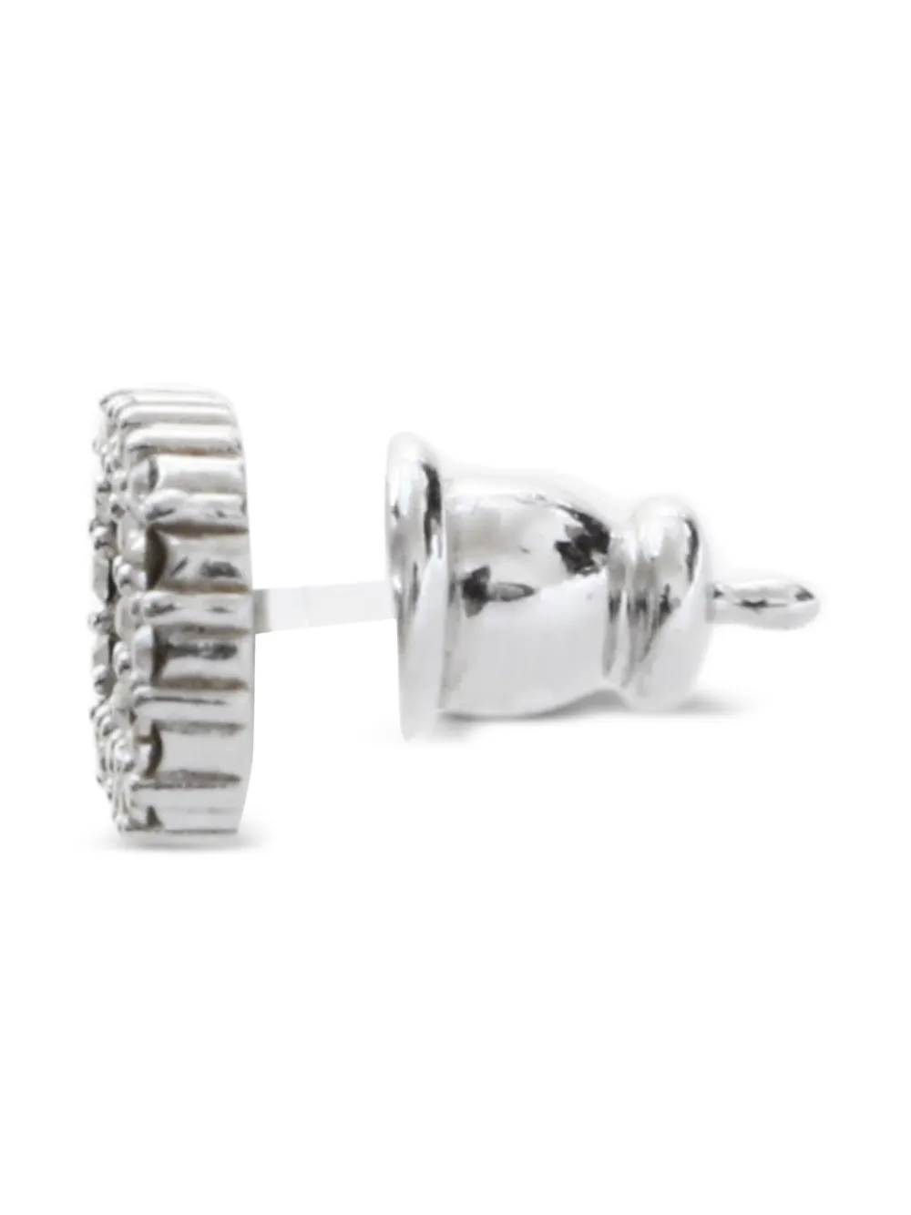 Christian Dior Pre-Owned 2010s crystal-logo earrings | Image 2