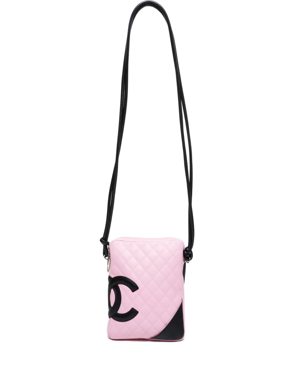 CHANEL Pre-Owned 2004-2005 Cambon matelassé CC shoulder bag | Pink | Image 1