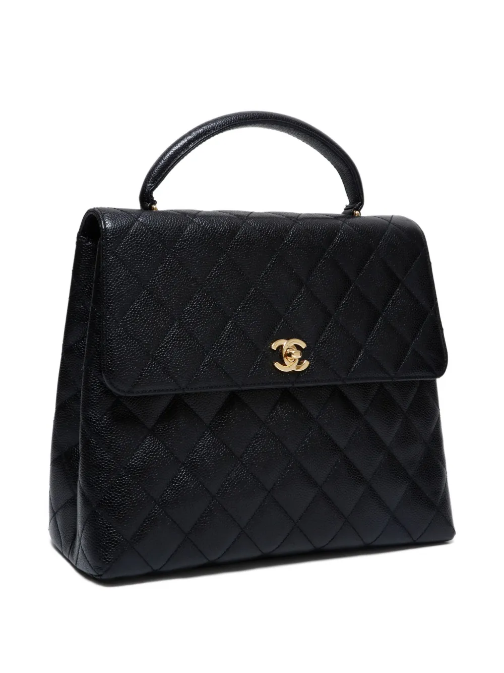 1990s Kelly Top Handle Handbag