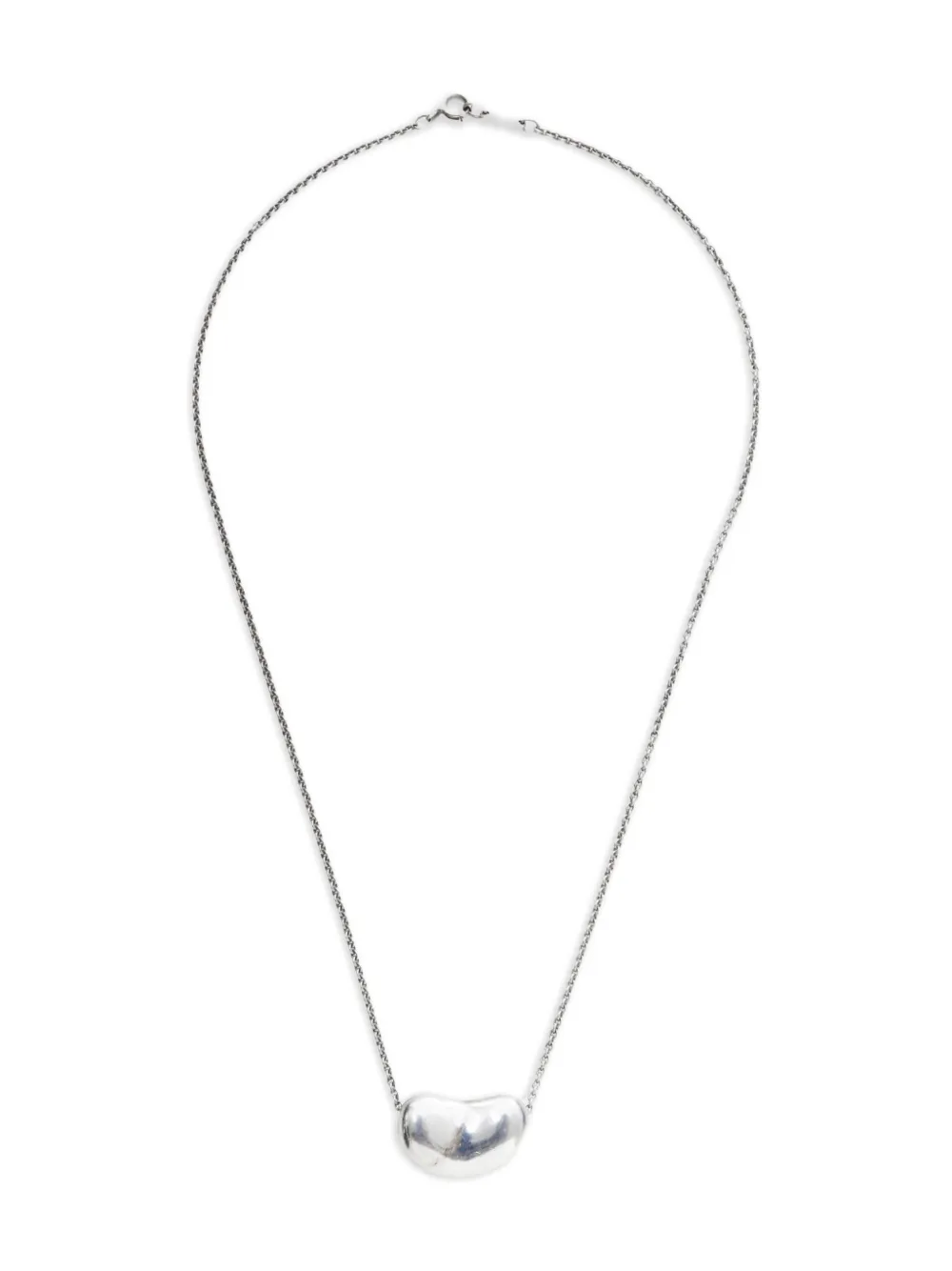 2000s Bean Pendant Necklace