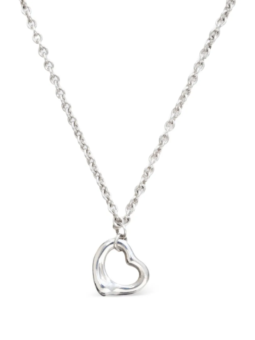 Tiffany & Co. Pre-Owned 2000s open-heart Necklace | Silver