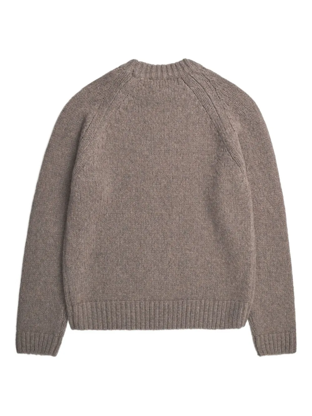 Norse Projects Birger Raglan-sleeve Sweater In Nude