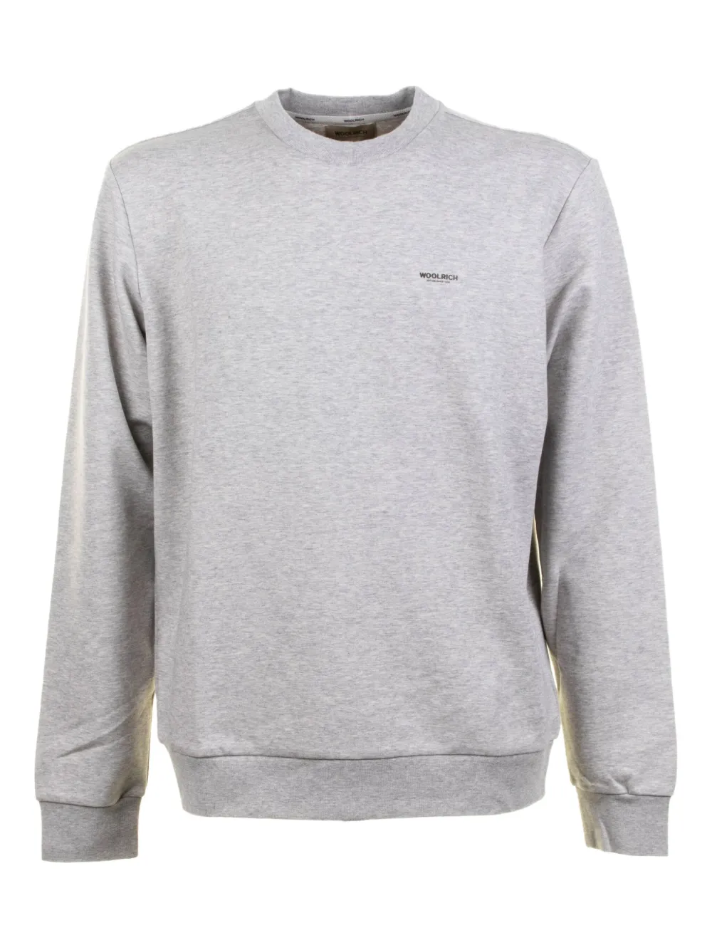 Woolrich crew-neck logo-detail sweater | Grey | Image 1