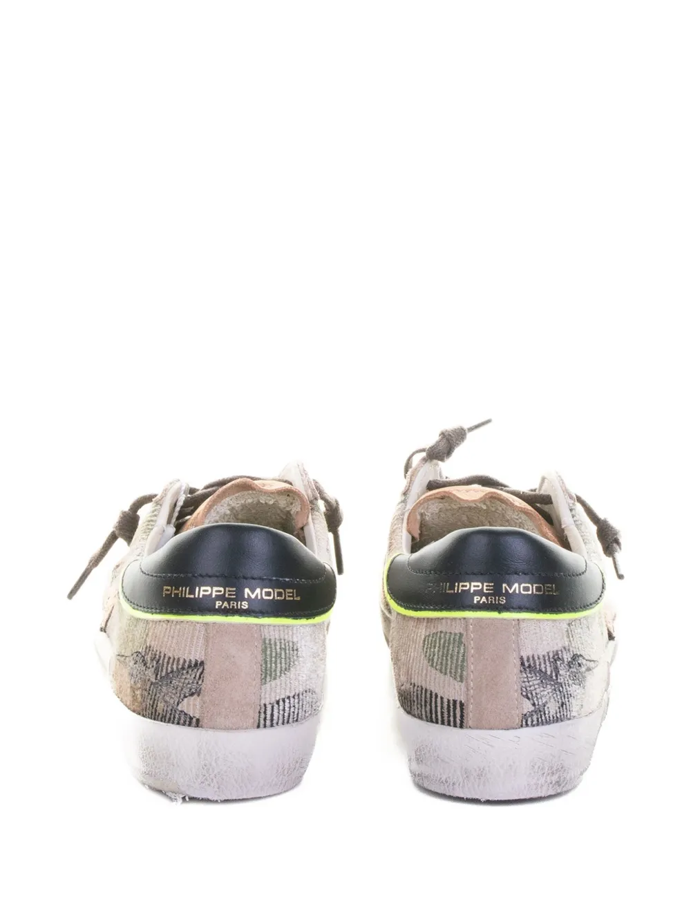 Philippe Model Paris camouflage-print sneakers Green