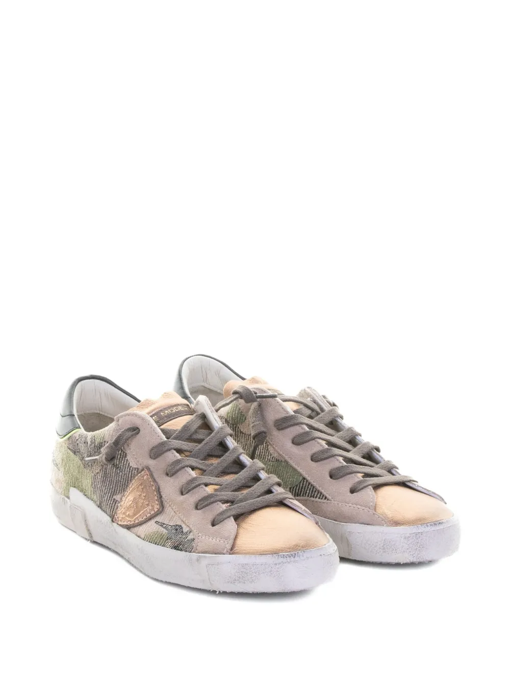 Philippe Model Paris camouflage-print sneakers Green