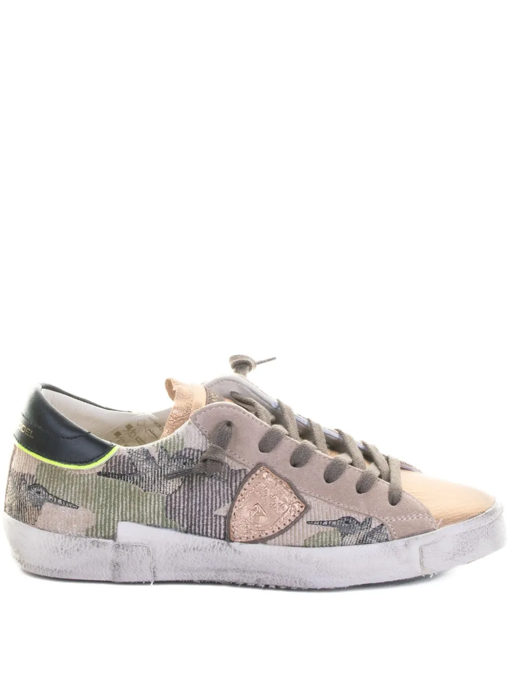 Philippe Model Paris camouflage-print sneakers Green