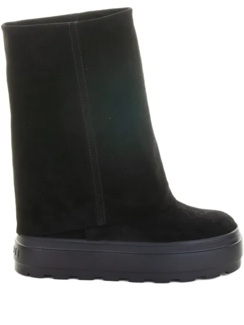Casadei platform-sole suede boots