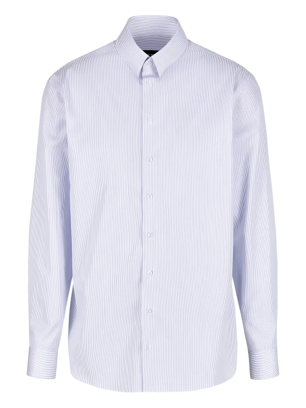 Giorgio Armani camisa manga larga con rayas estampadas | blanco | Image 1