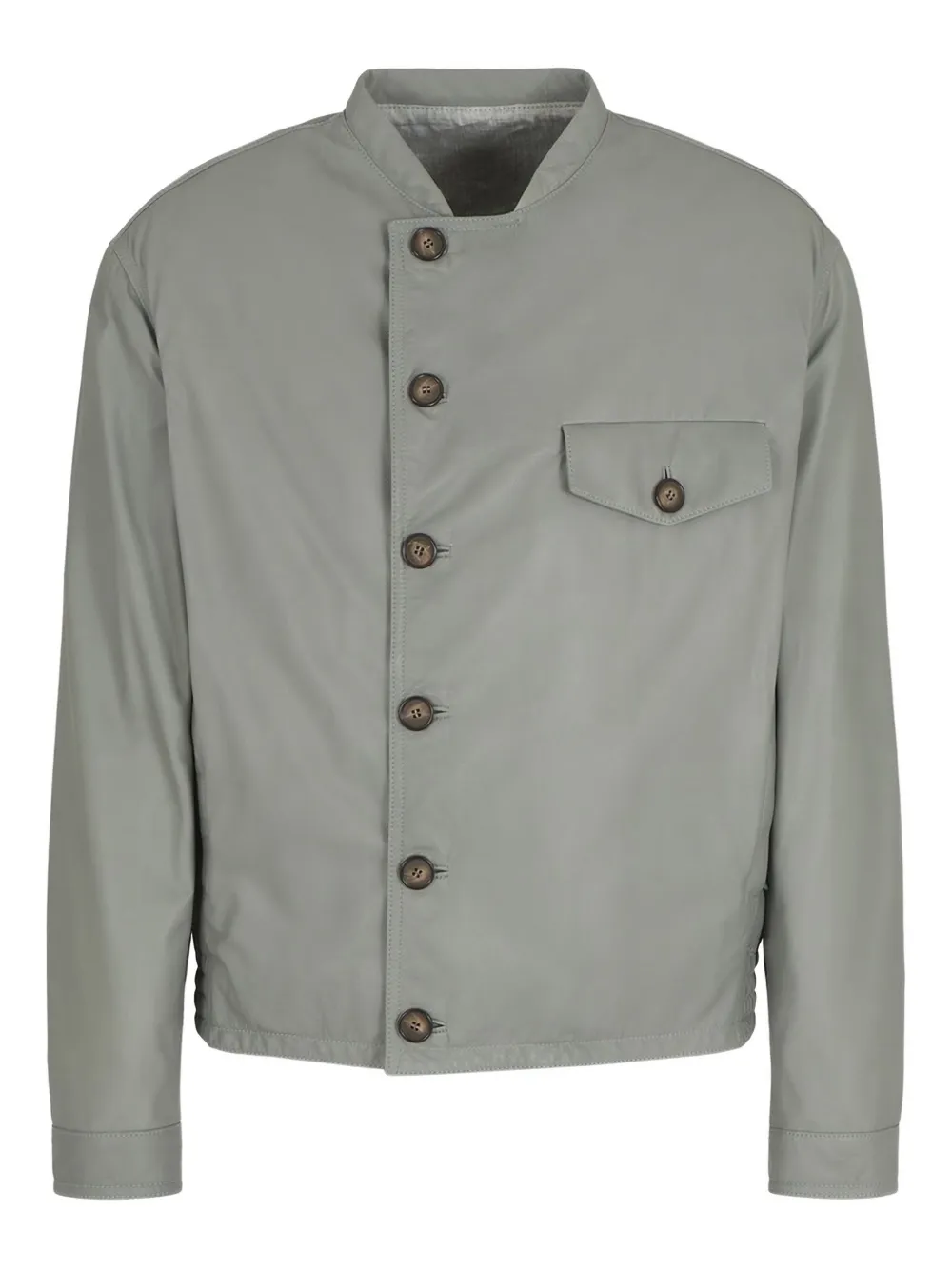 Giorgio Armani ボタン ジャケット - グレー Giorgio Armani ボタン ジャケット - グレー