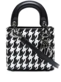 Christian Dior Pre-Owned 2017 Micro Lady Dior handbag - Black