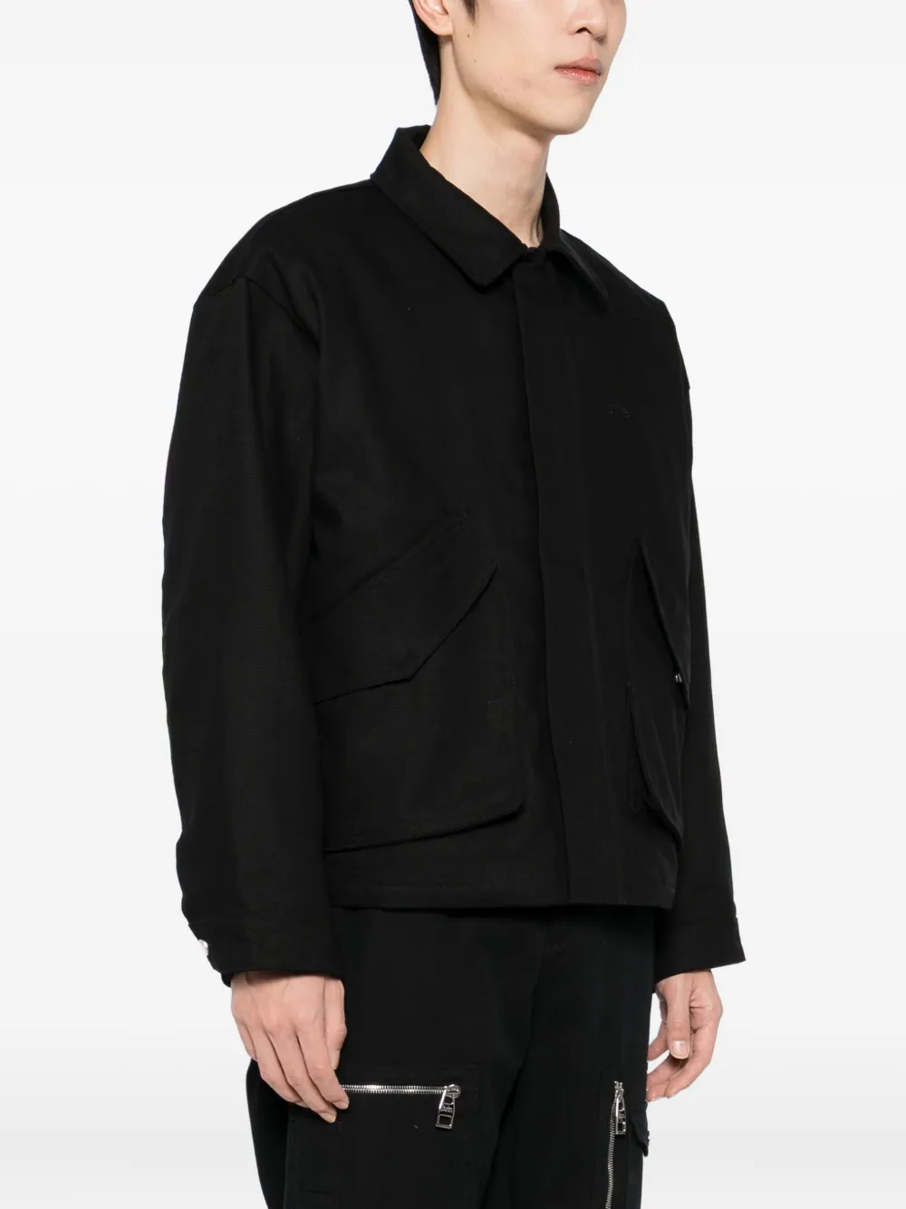  Arte Antwerp Inclined Jacket - Black 